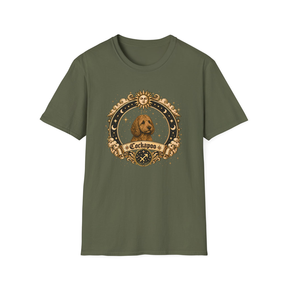 Zodiac Sagittarius Cockapoo - Dog Horoscope Star Sign - Supersoft Unisex T-shirt