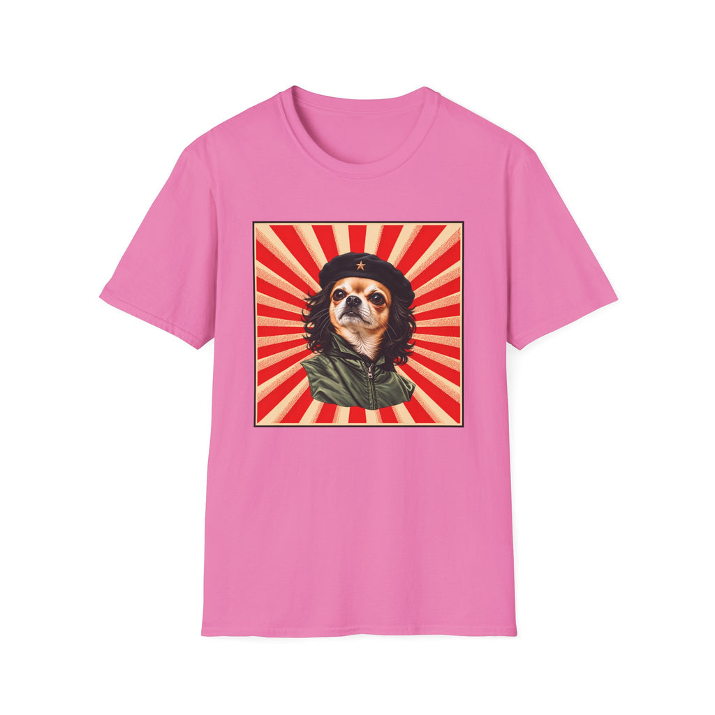 Chih Guevara – The Pawvolution Begins! - Supersoft Unisex T-shirt