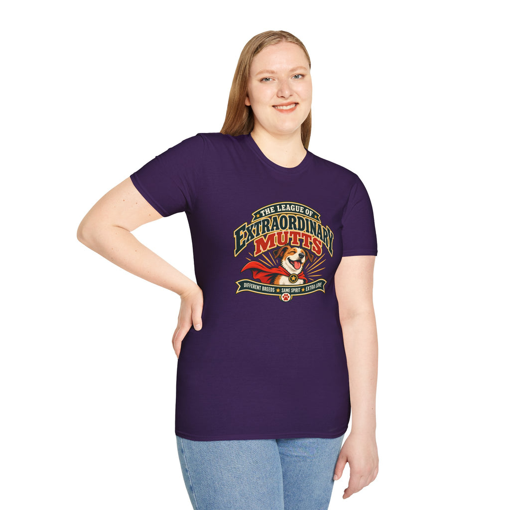 The League of Extraordinary Mutts - Supersoft Unisex T-shirt
