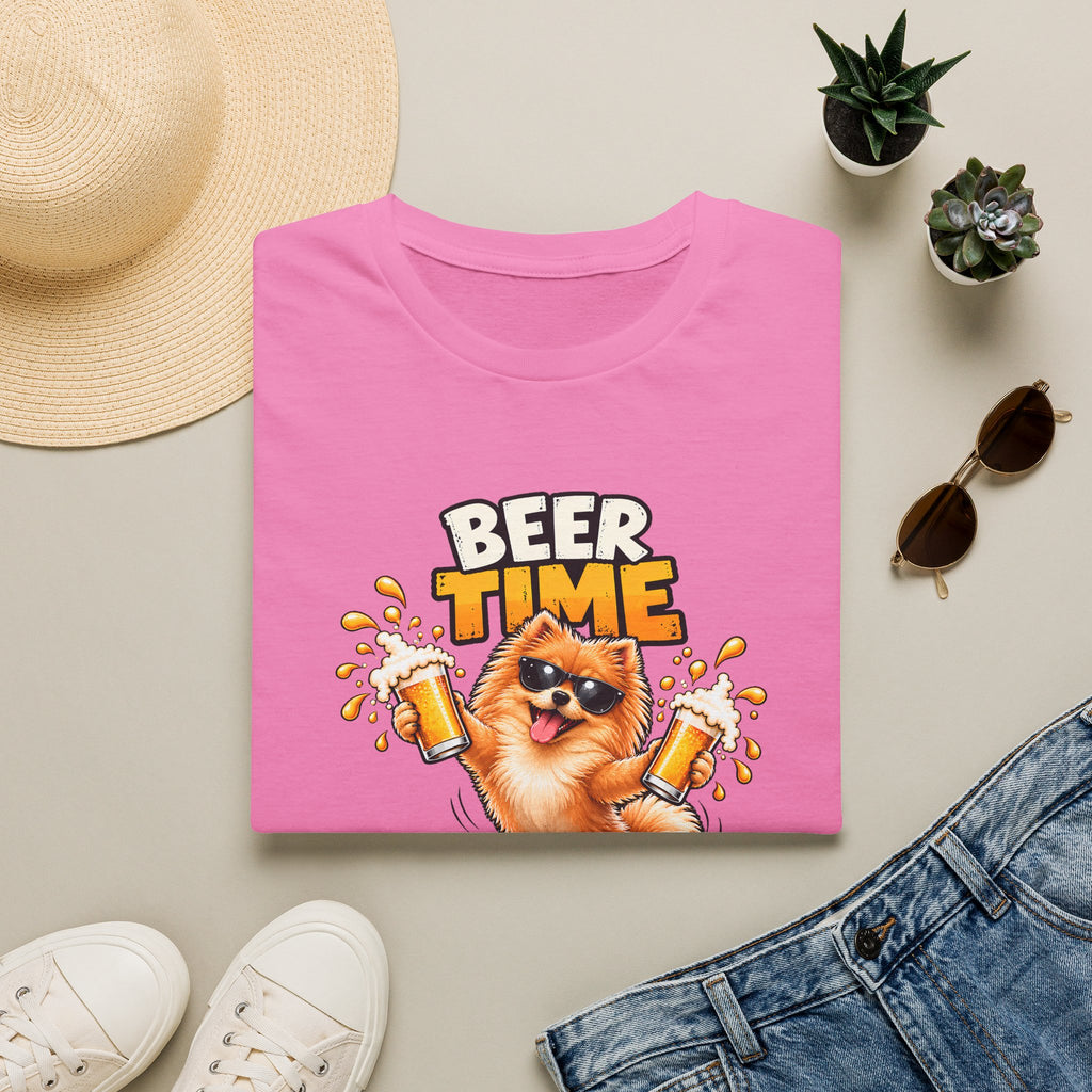 Beer Time, Madafakas! – Pomeranian - Supersoft Unisex T-shirt