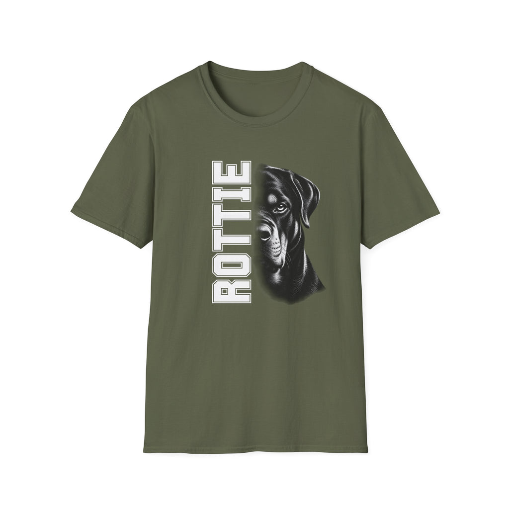 Rottweiler On Duty - Supersoft Unisex T-shirt