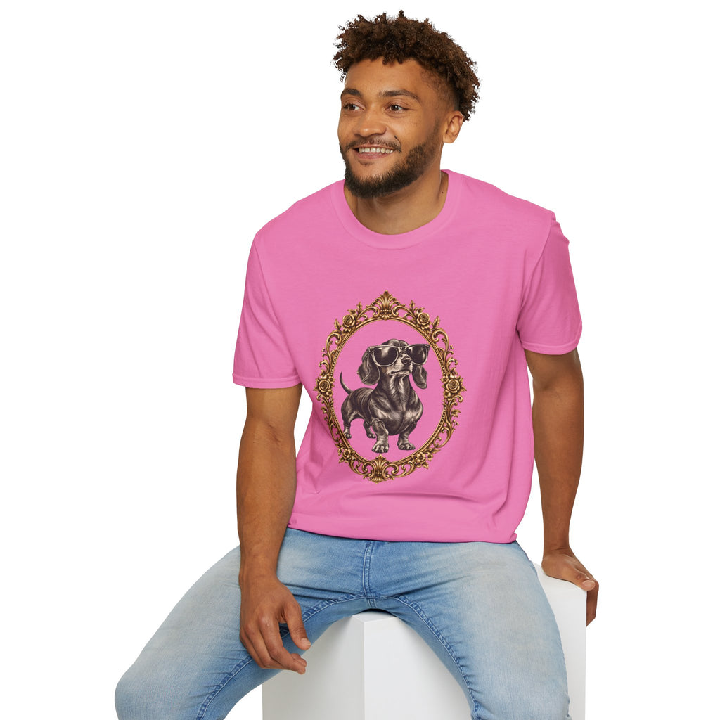 The Duke of Cool – Dachshund - Supersoft Unisex T-shirt