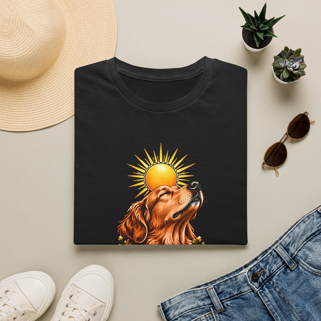 Faith Leads the Way - Golden Retriever - Supersoft Unisex T-shirt
