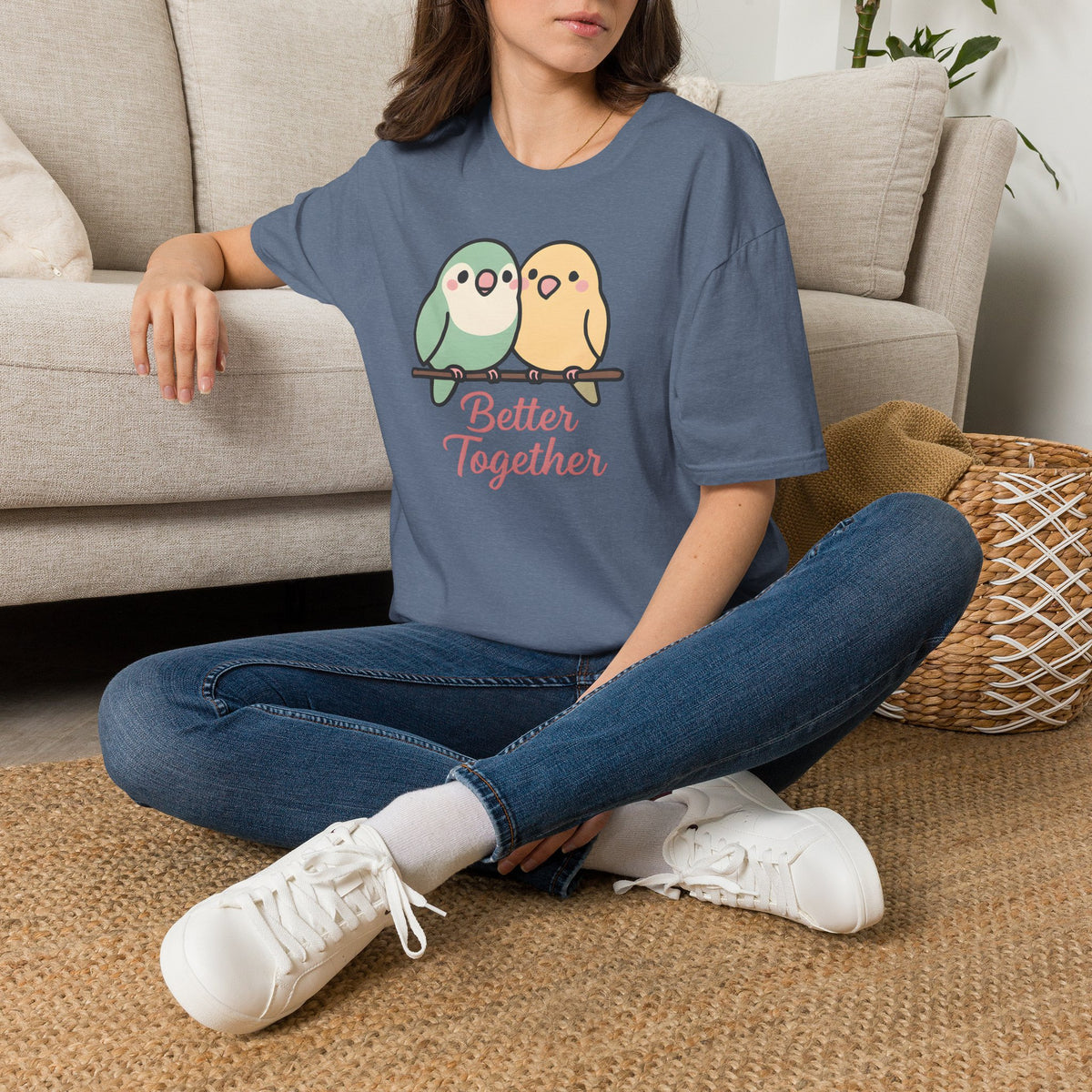 Better Together Birds –  Supersoft Unisex T-Shirt