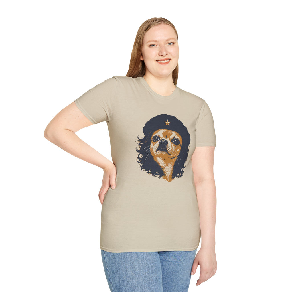 Chih Guevara – The Revolution Will Be Barked! - Supersoft Unisex T-shirt