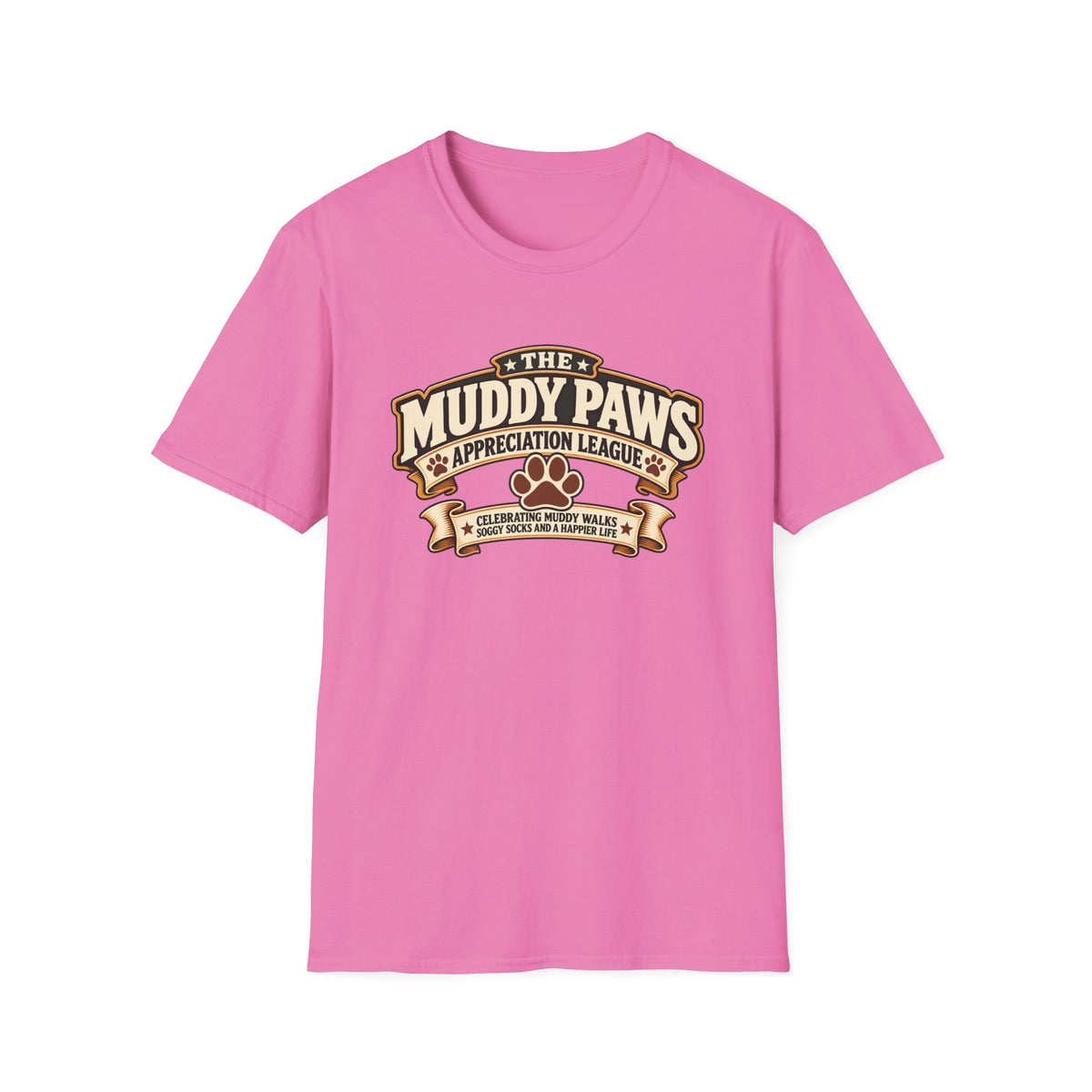 The Muddy Paws Appreciation League - Supersoft Unisex T-shirt