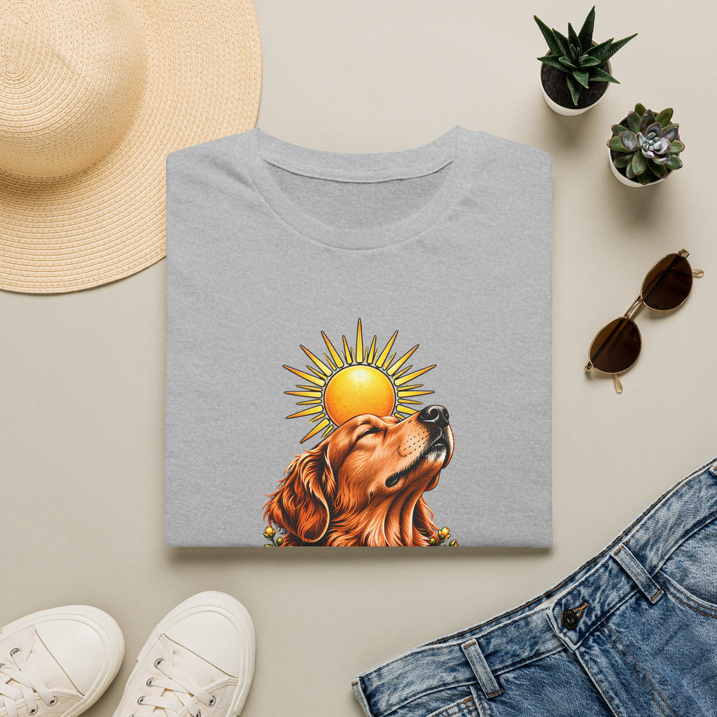 Faith Leads the Way - Golden Retriever - Supersoft Unisex T-shirt
