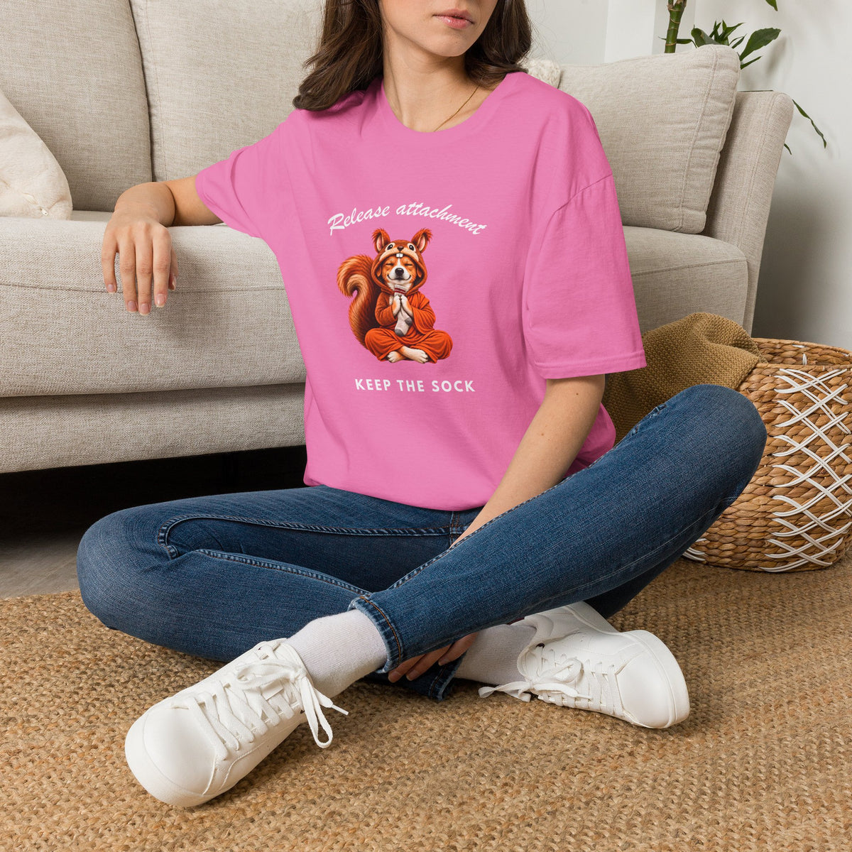 Good Boy's Guide to Enlightenment – Release Attachment, Keep the Sock –  Supersoft Unisex T-Shirt