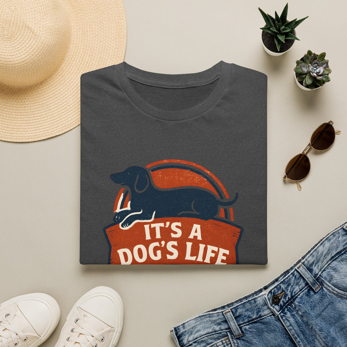 It's a Dog's Life –  Supersoft Unisex T-Shirt
