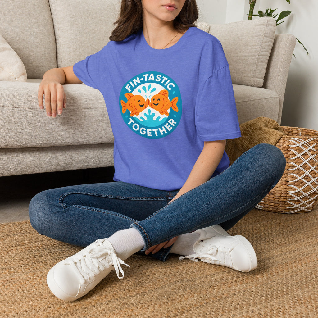 Fin-tastic Together Fish –  Supersoft Unisex T-Shirt