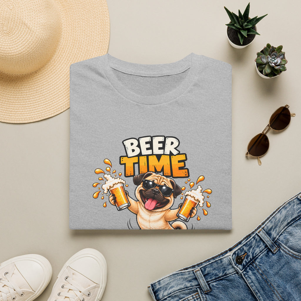 Beer Time, Madafakas! – Pug - Supersoft Unisex T-shirt