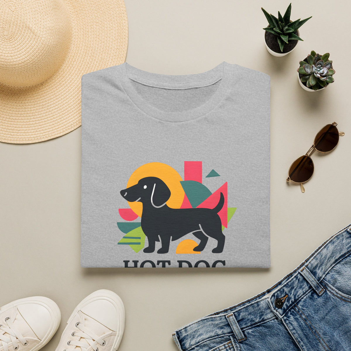 Hot Dog Energy –  Supersoft Unisex T-Shirt