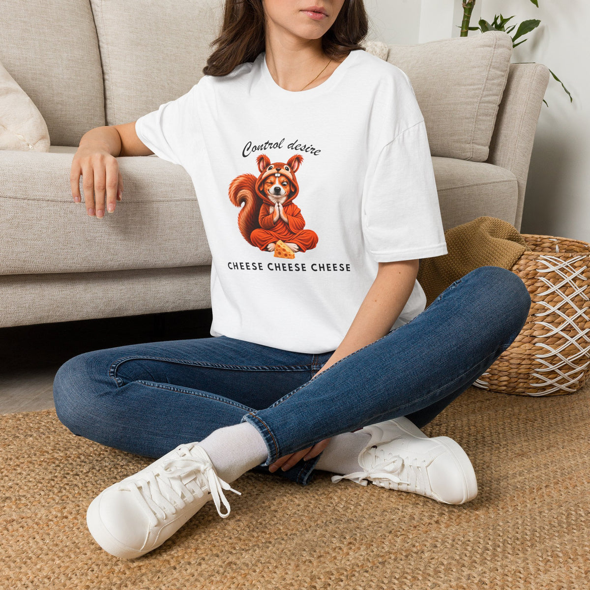 Good Boy's Guide to Enlightenment – Cheese Cheese Cheese –  Supersoft Unisex T-Shirt