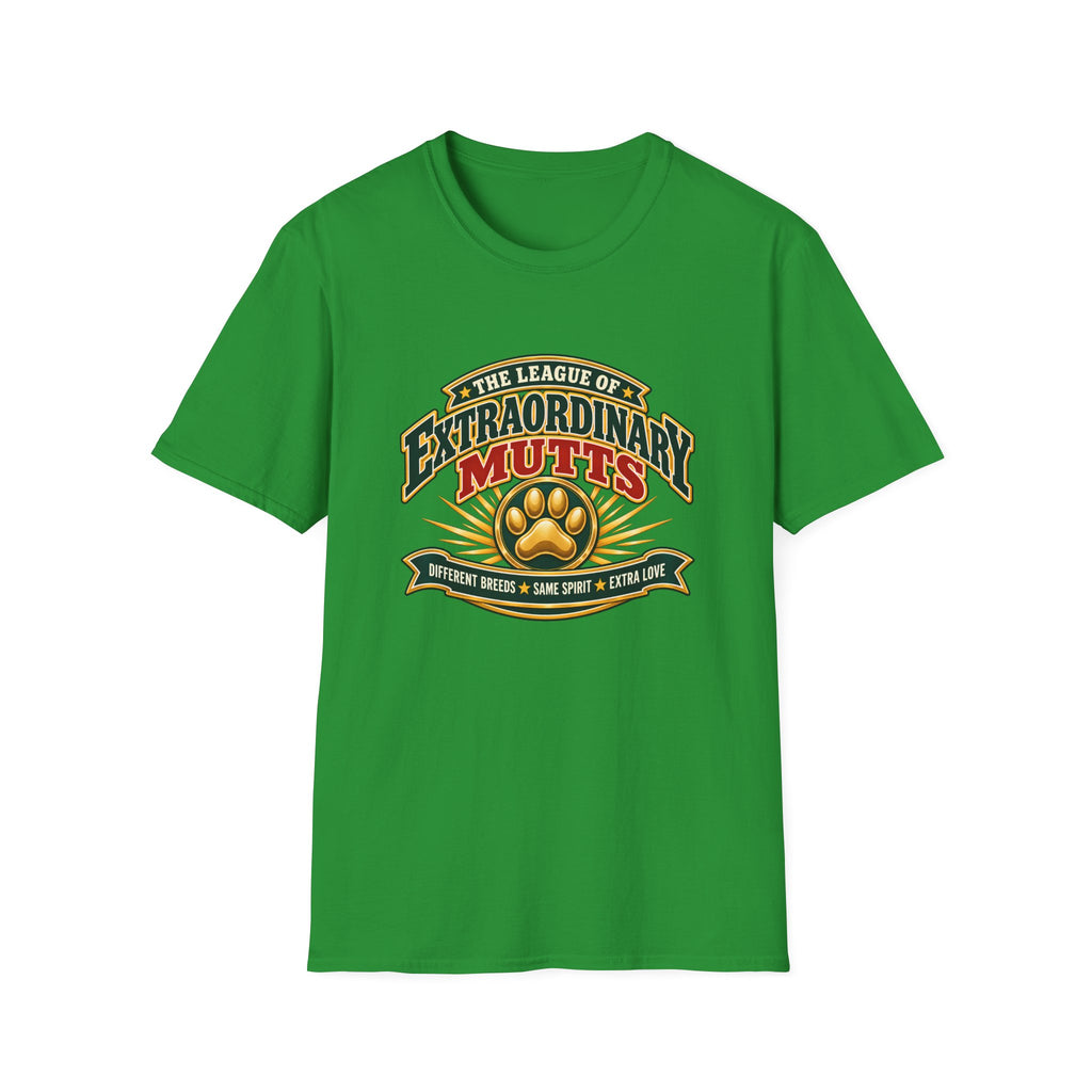 The League of Extraordinary Mutts - Supersoft Unisex T-shirt