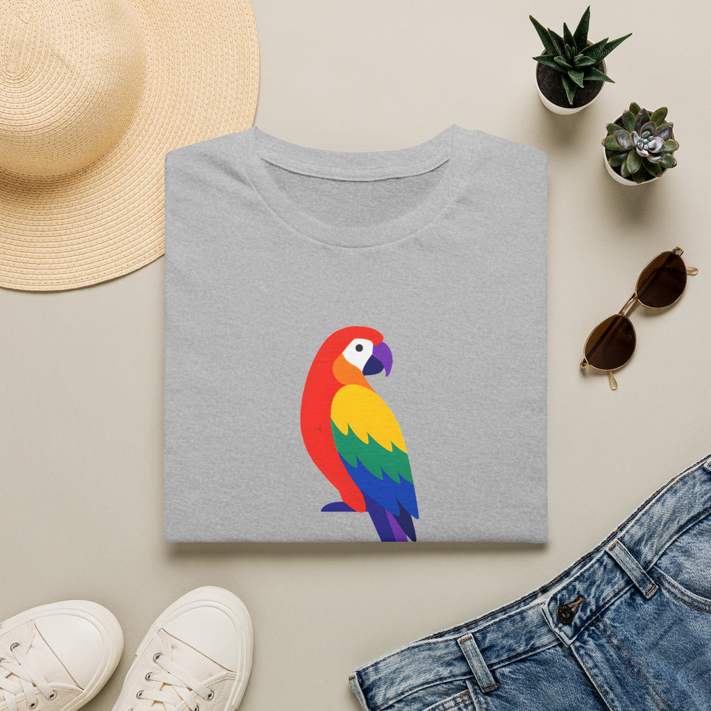 Colorful Parrot Pop Art –  Supersoft Unisex T-Shirt