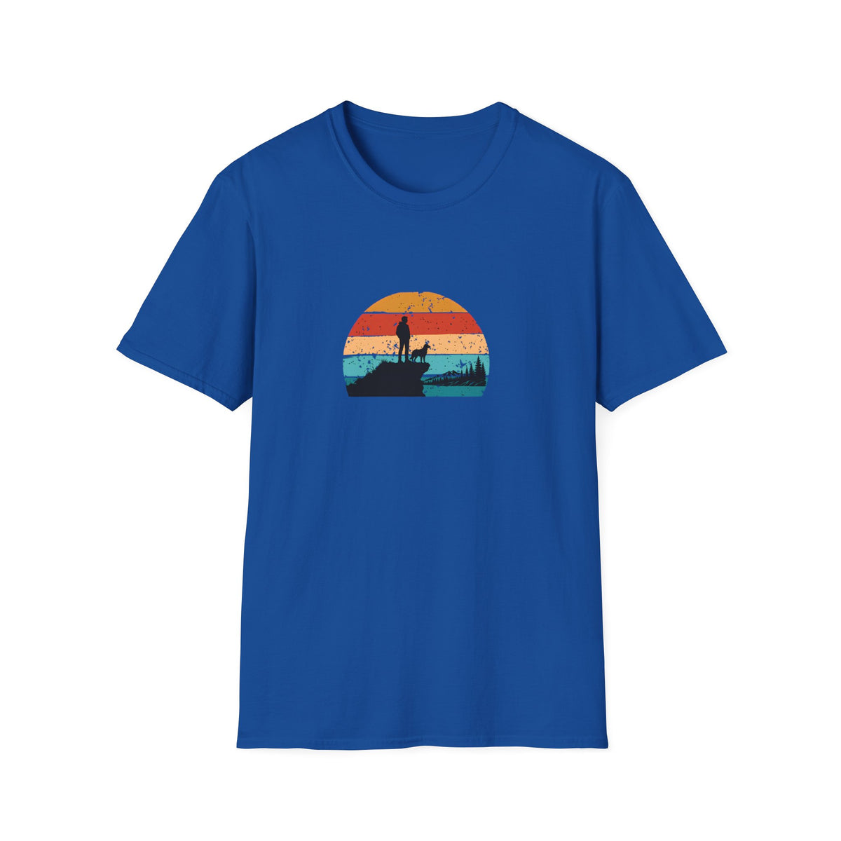 The Best View Comes With a Dog –  Supersoft Unisex T-Shirt