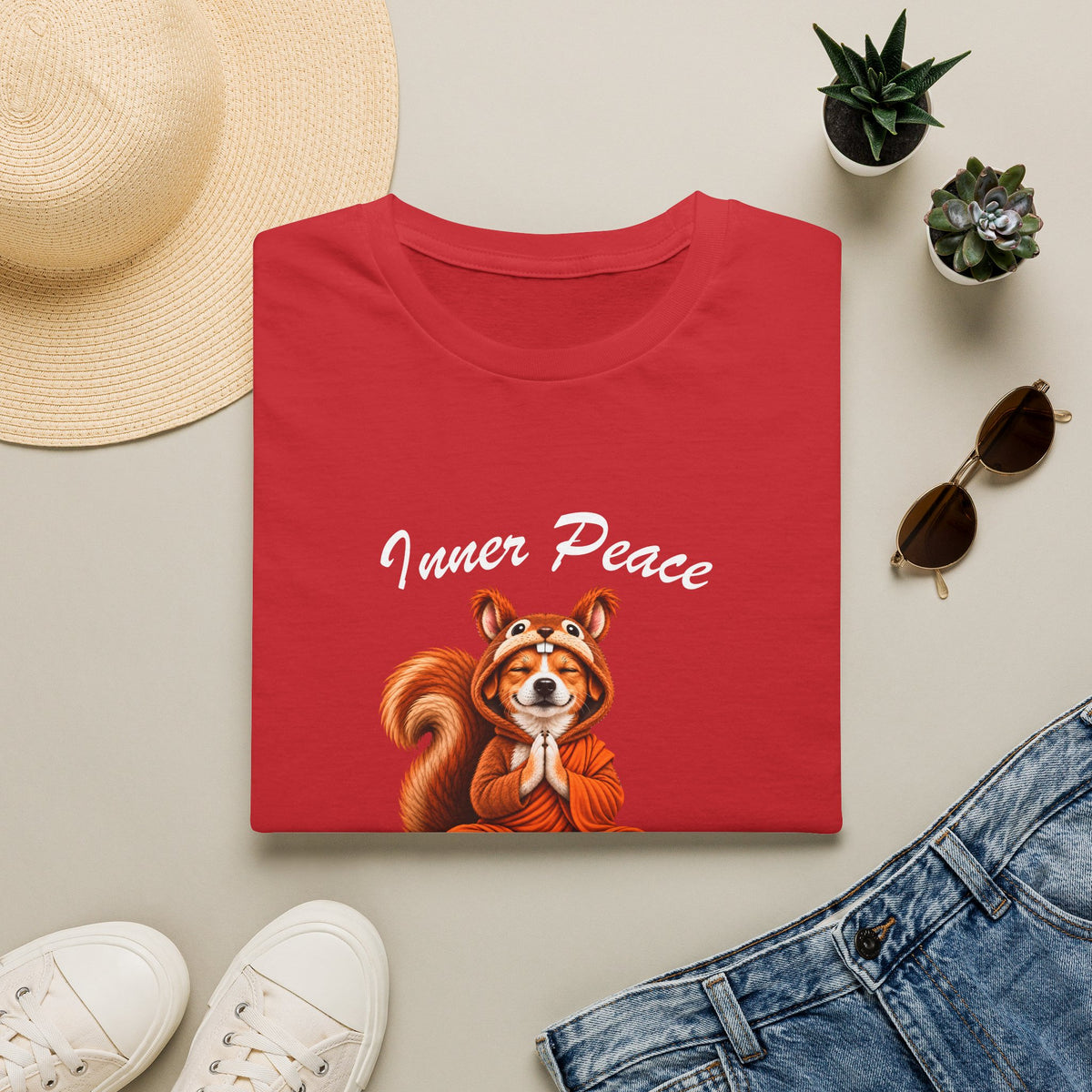 Good Boy's Guide to Enlightenment – Inner Peace, Outer Chaos –  Supersoft Unisex T-Shirt