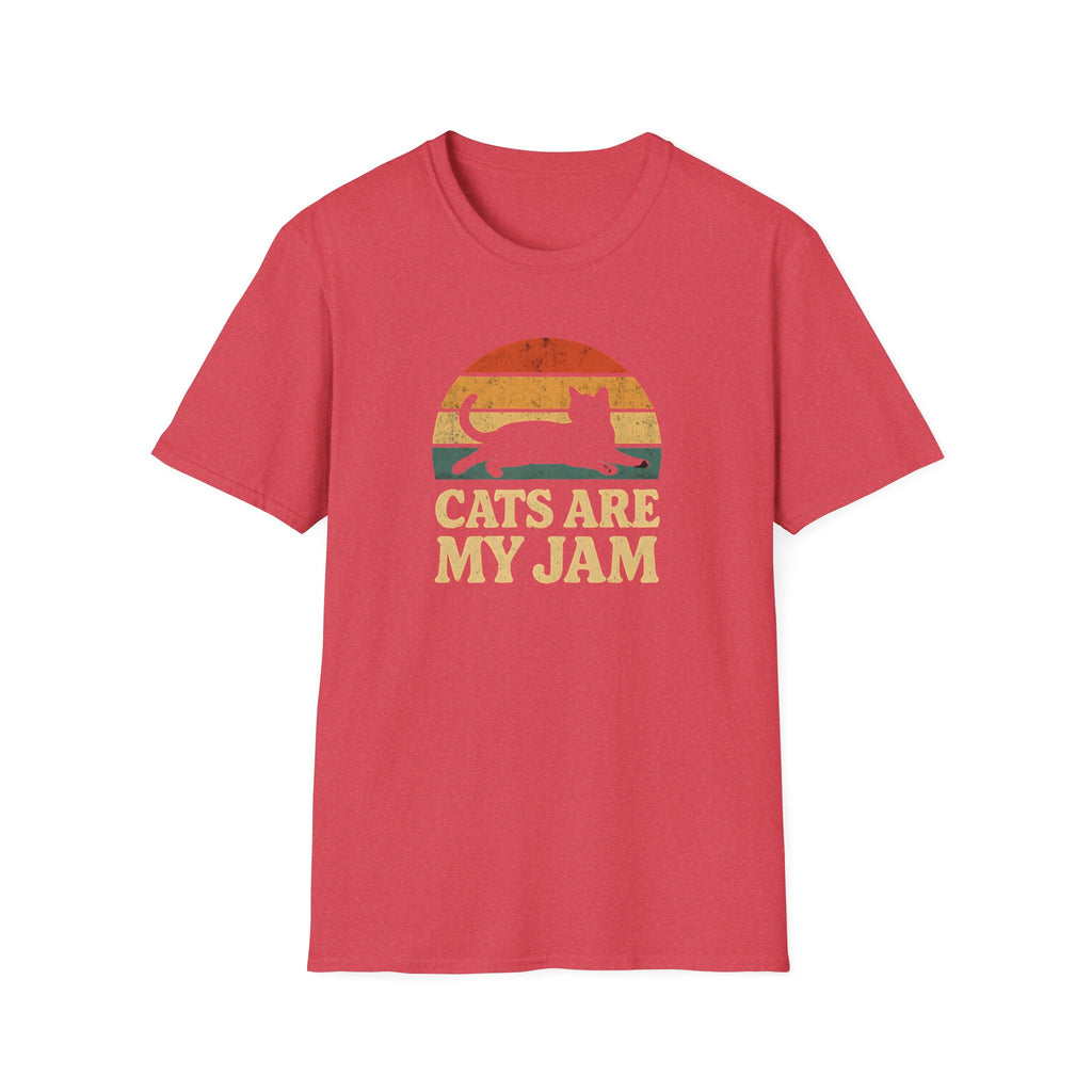 Cats Are My Jam –  Supersoft Unisex T-Shirt