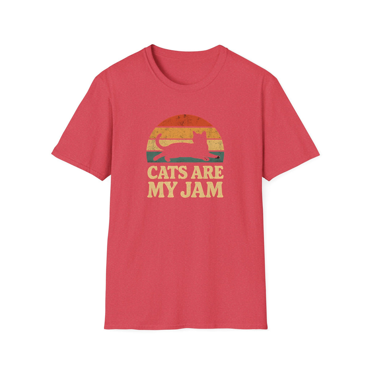 Cats Are My Jam –  Supersoft Unisex T-Shirt
