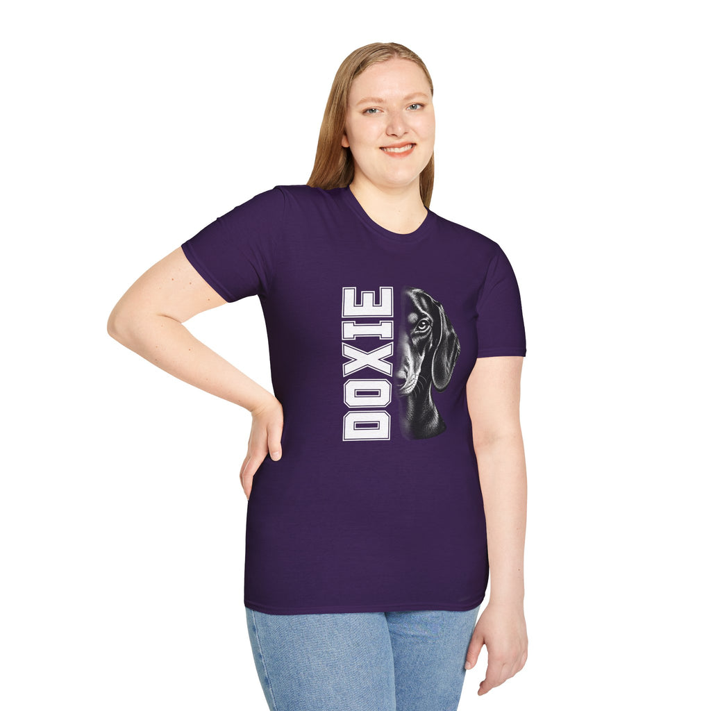 Dachshund On Duty - Supersoft Unisex T-shirt