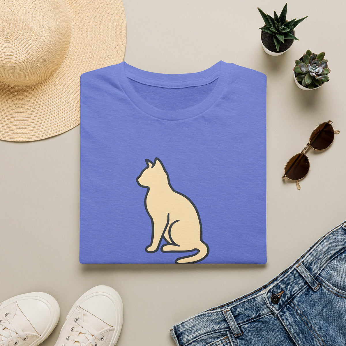 Meow-tivation Cat –  Supersoft Unisex T-Shirt