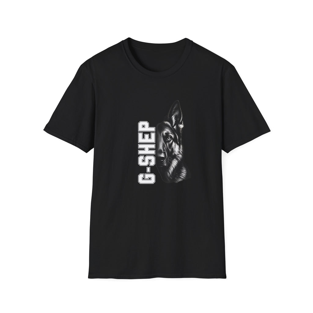 German Shepherd On Duty - Supersoft Unisex T-shirt