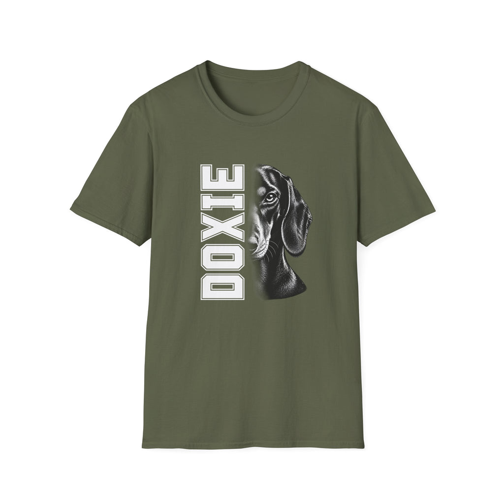 Dachshund On Duty - Supersoft Unisex T-shirt