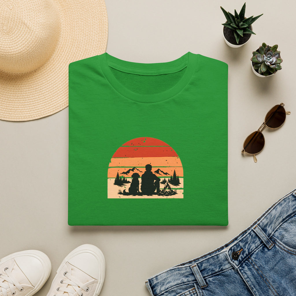 Campfires, Mountains & My Best Friend –  Supersoft Unisex T-Shirt