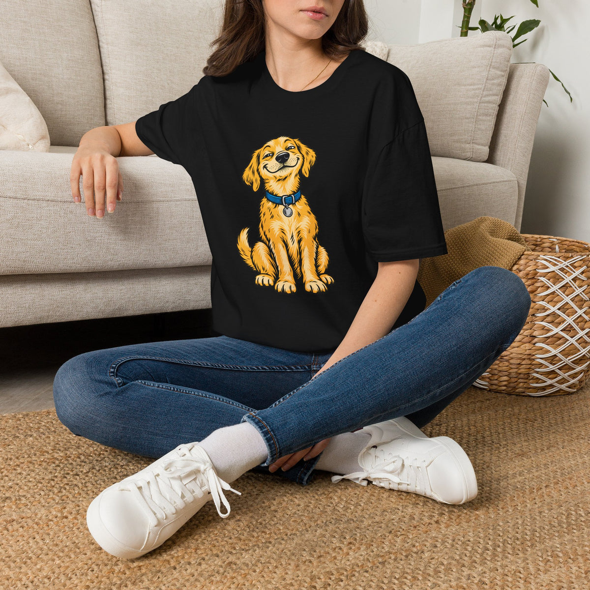 Smug Dog – Innocent Face, Guilty Conscience! -  Supersoft Unisex T-shirt