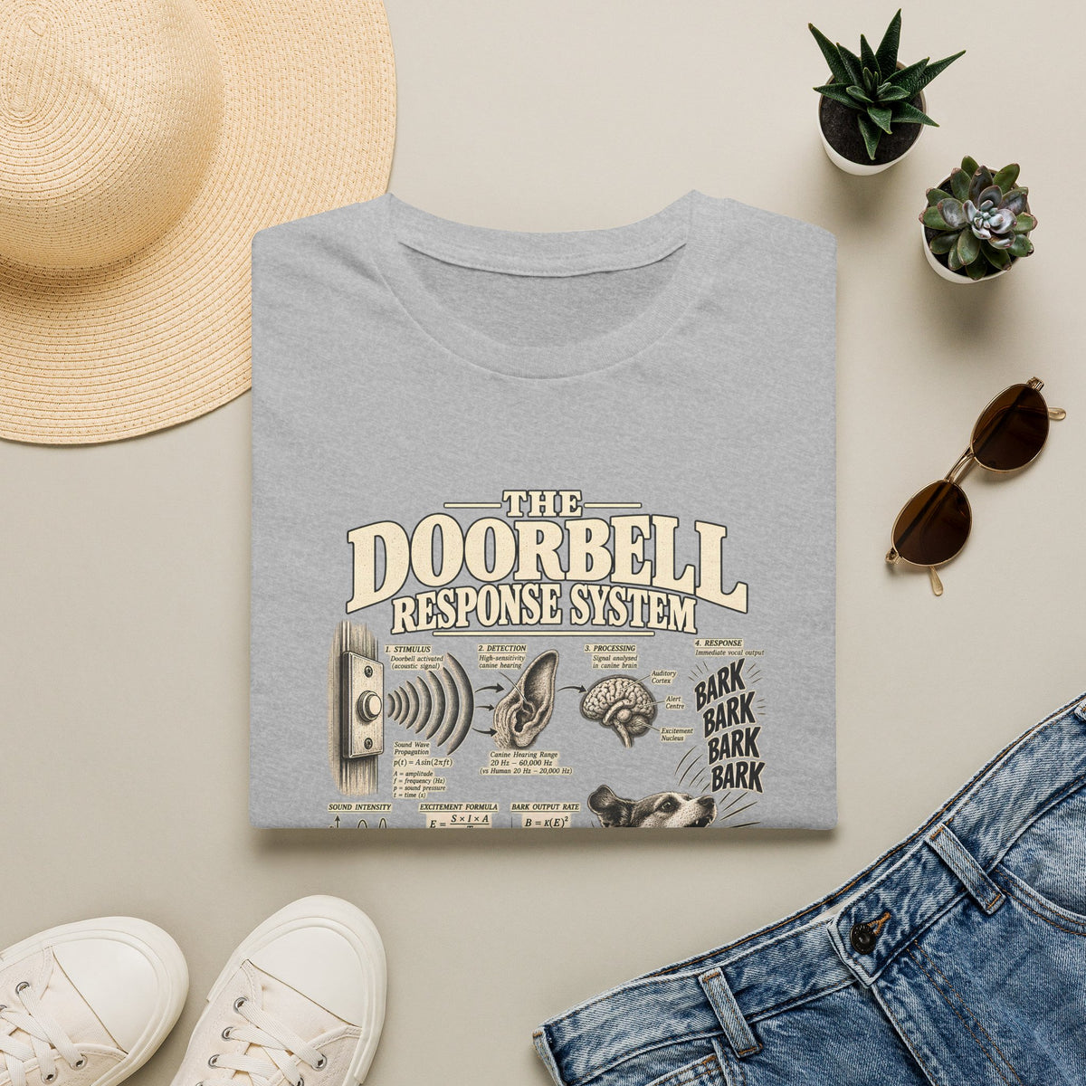 Doorbell Response System –  Supersoft Unisex T-Shirt