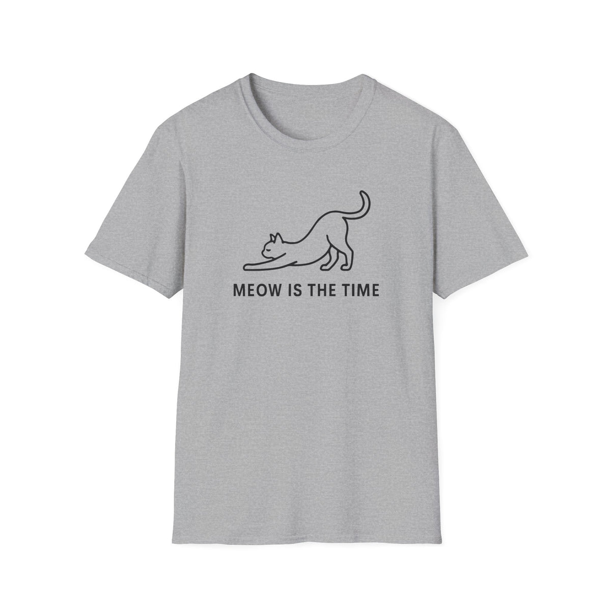 Meow Is The Time –  Supersoft Unisex T-Shirt