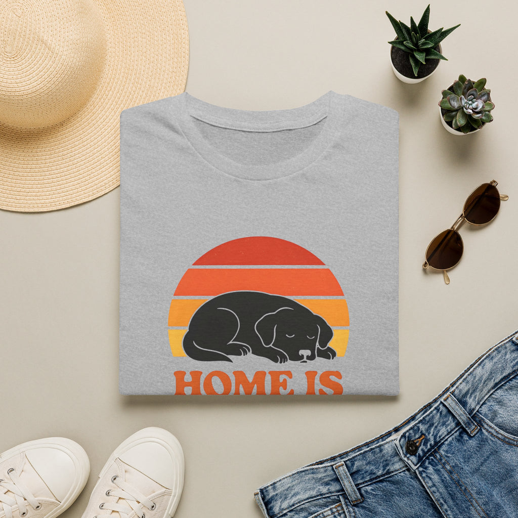 Home is Where the Dog Is –  Supersoft Unisex T-Shirt