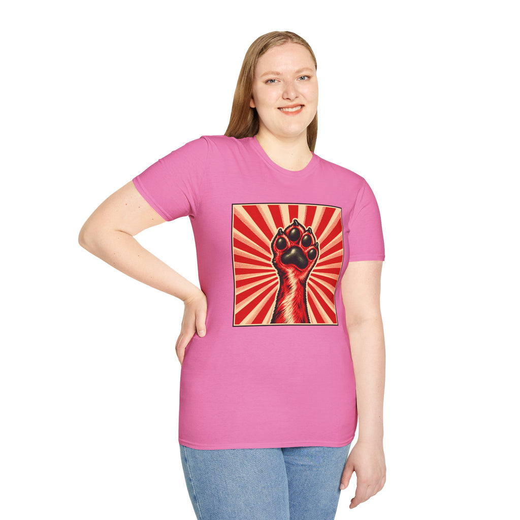 Power to the Paws! – The Canine Revolution - Supersoft Unisex T-shirt