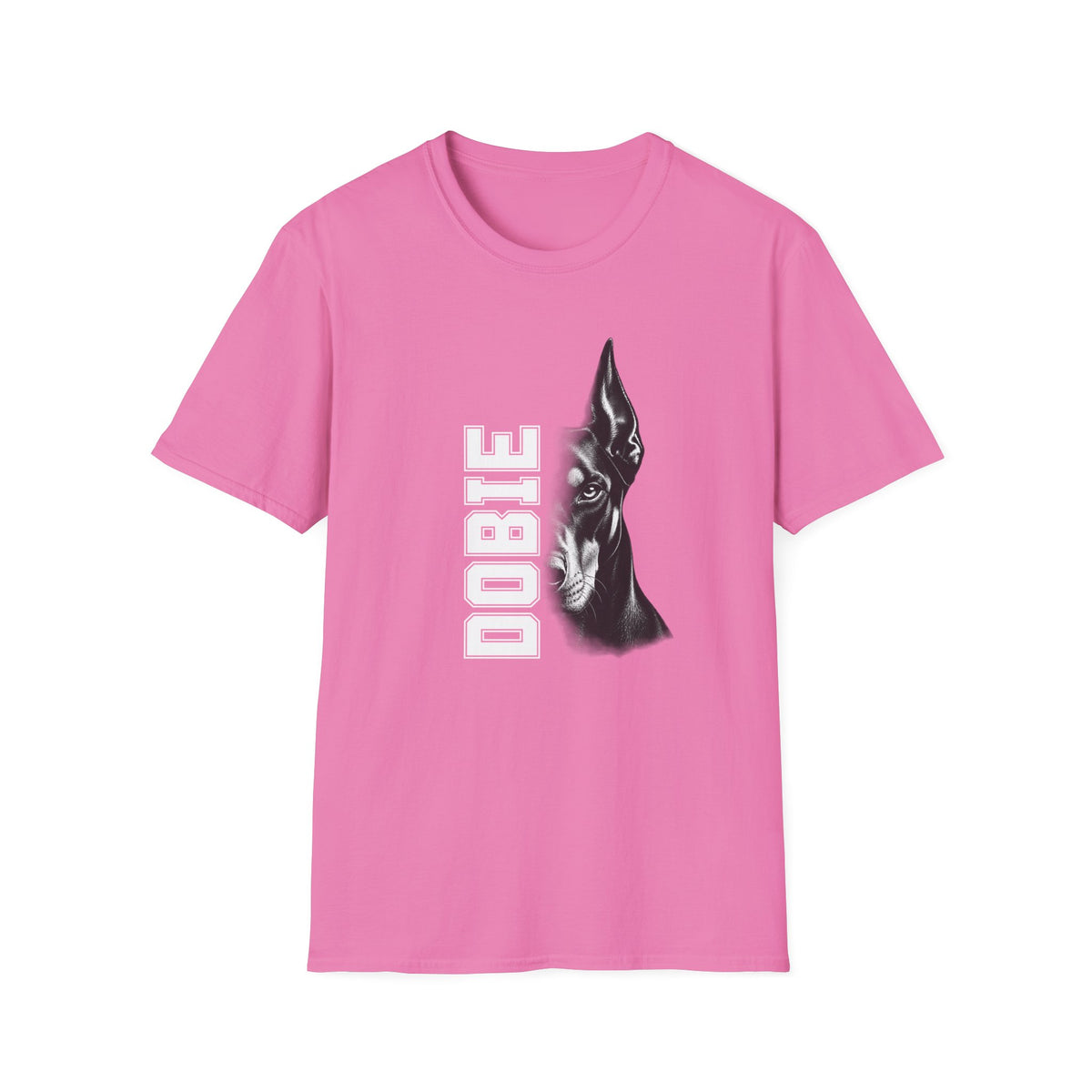 Doberman On Duty - Supersoft Unisex T-shirt