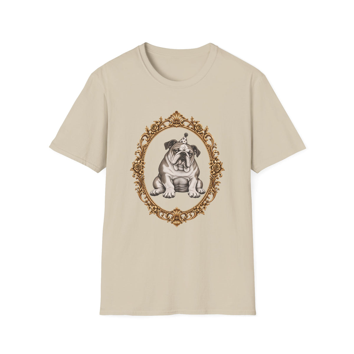 The Reluctant Party Animal – British Bulldog - Supersoft Unisex T-shirt