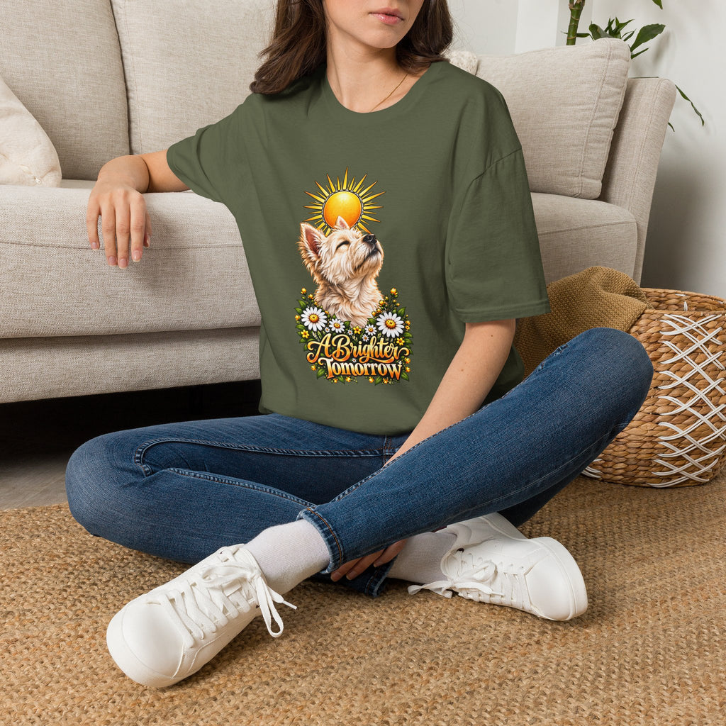 A Brighter Tomorrow - West Highland Terrier - Supersoft Unisex T-shirt