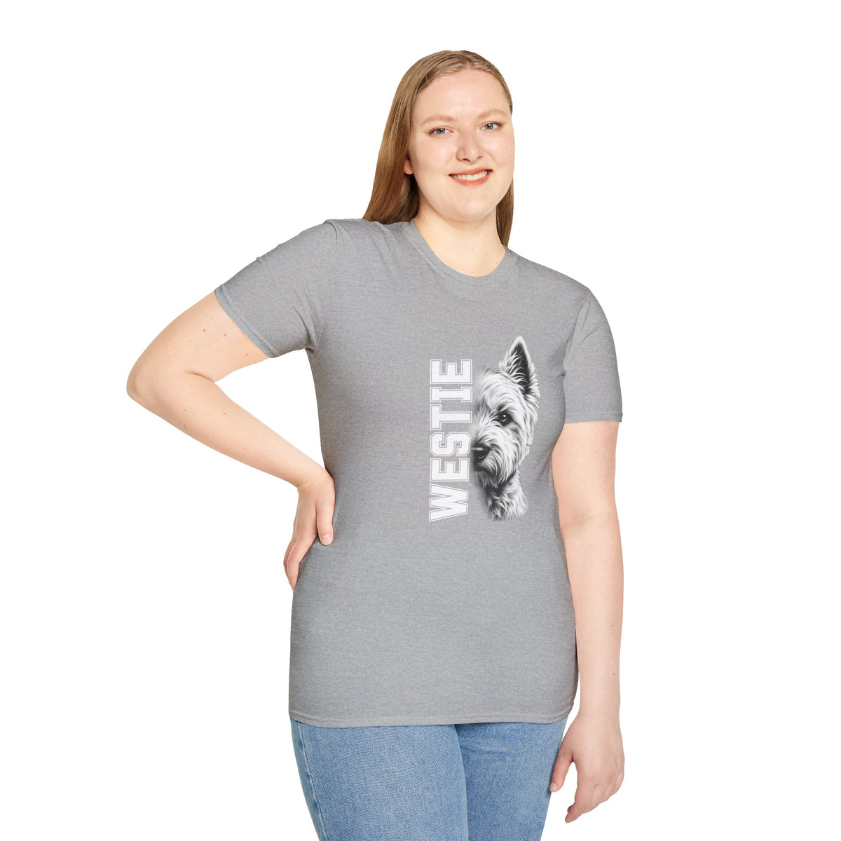 West Highland Terrier On Duty - Supersoft Unisex T-shirt