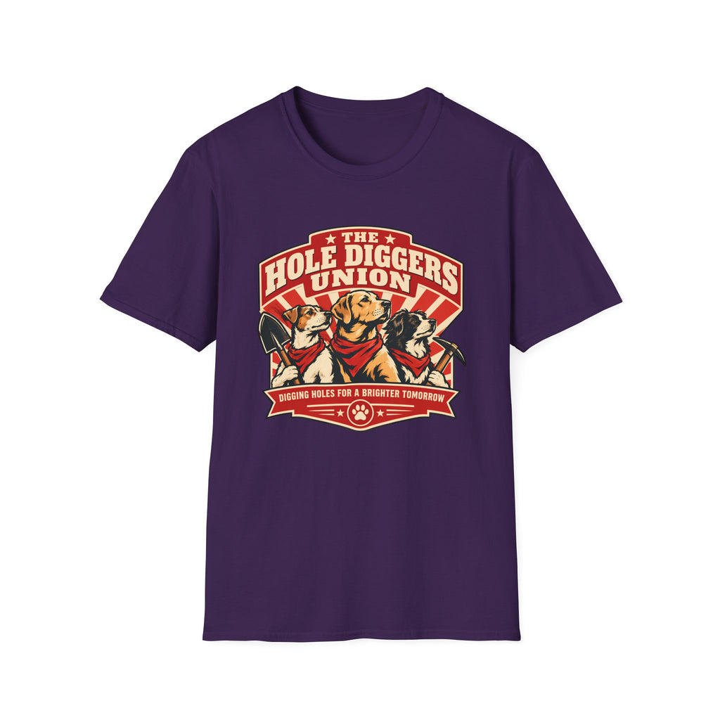The Hole Diggers Union - Supersoft Unisex T-shirt