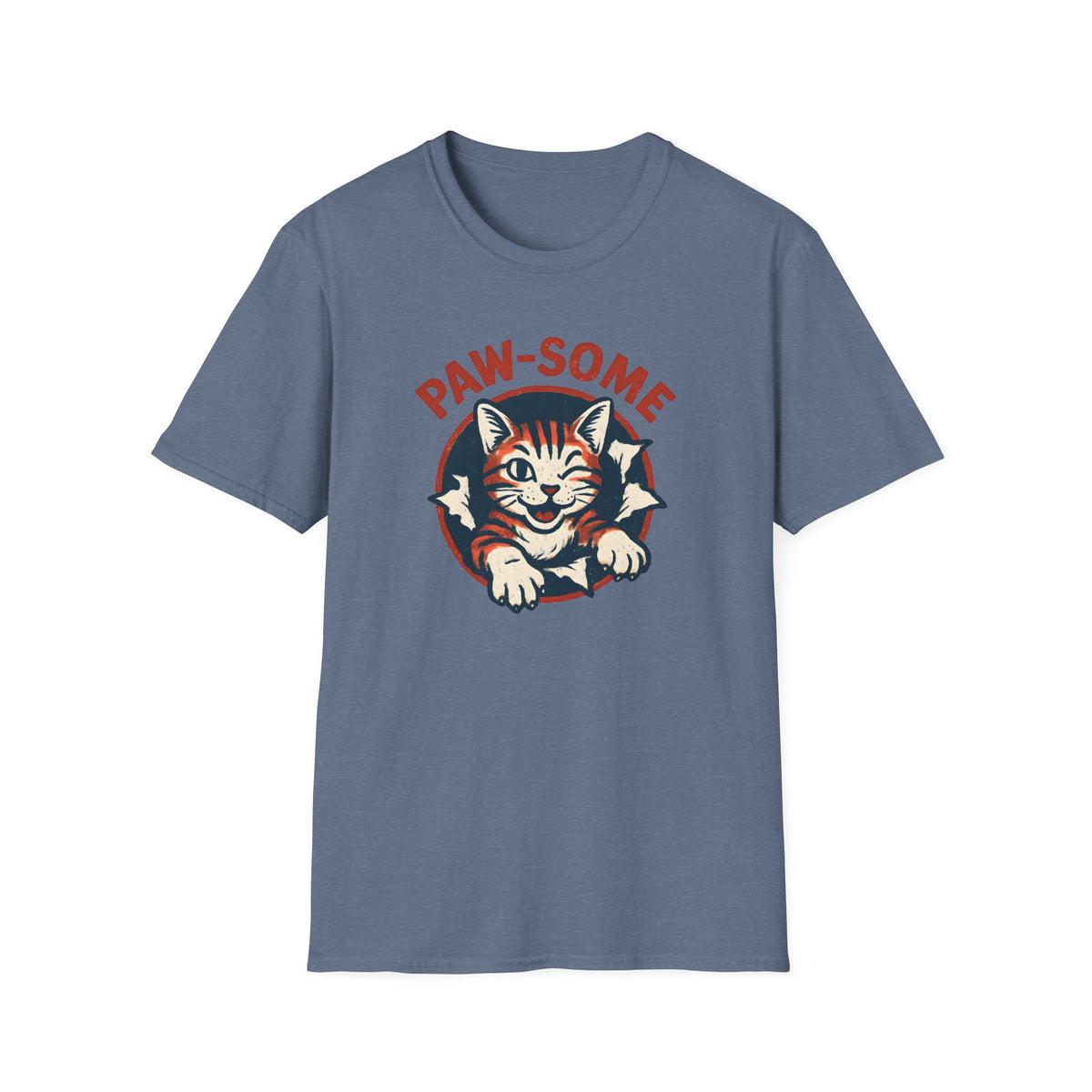 Paw-some Cat –  Supersoft Unisex T-Shirt