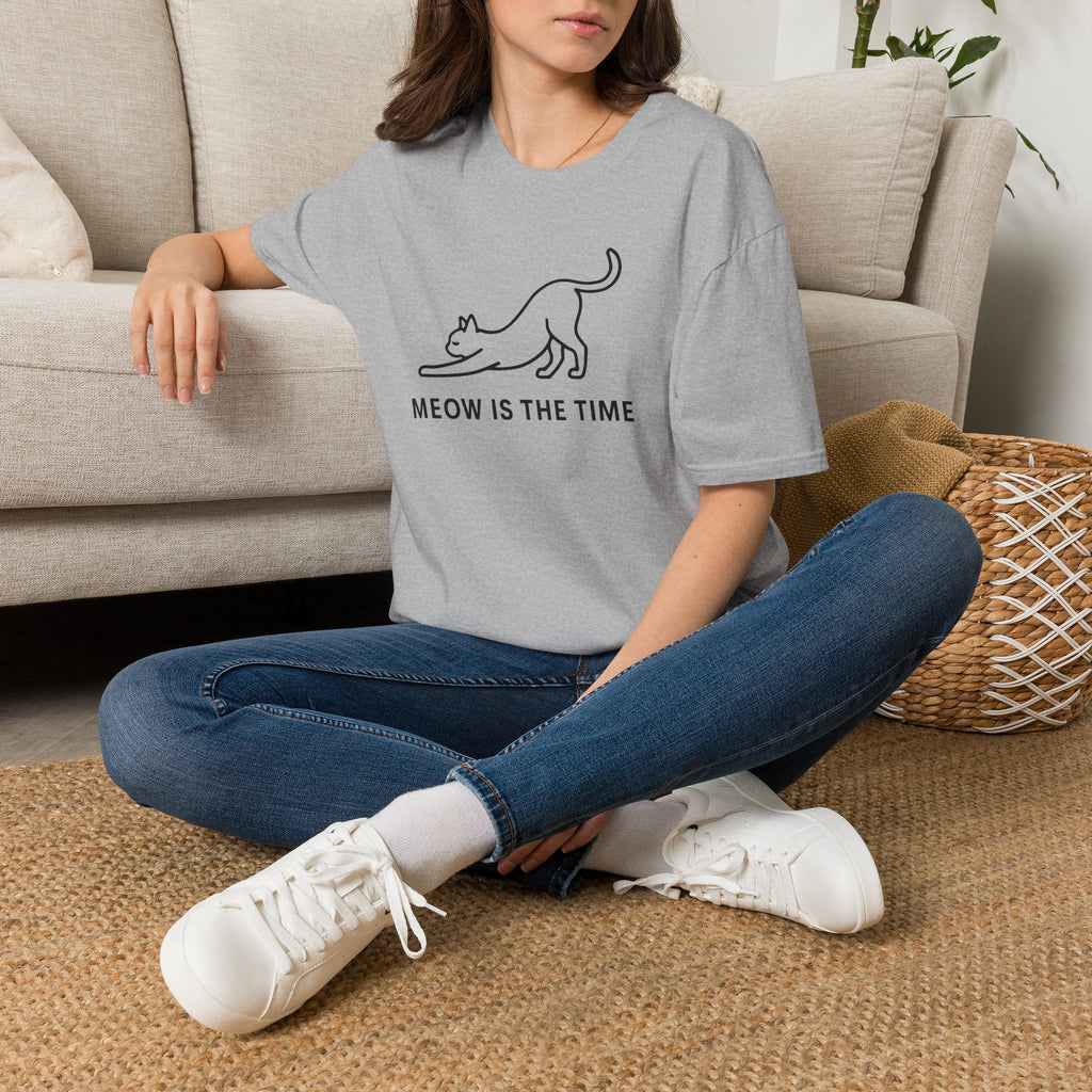 Meow Is The Time –  Supersoft Unisex T-Shirt