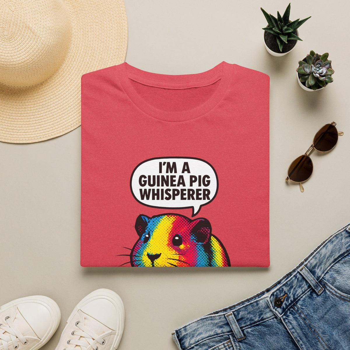 Guinea Pig Whisperer –  Supersoft Unisex T-Shirt