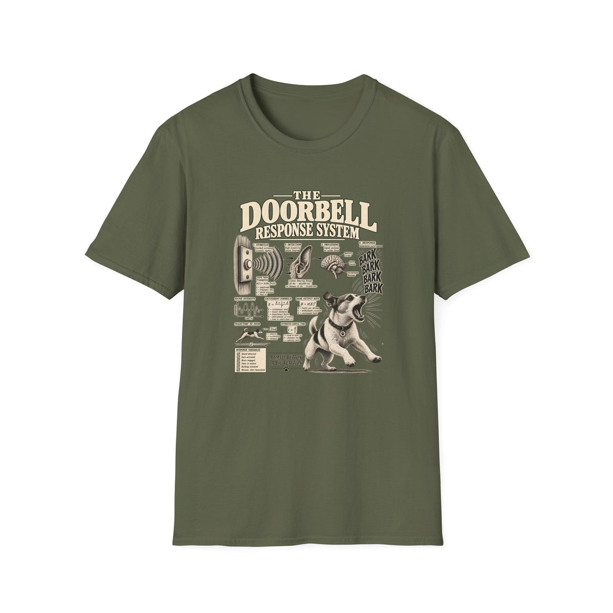 Doorbell Response System –  Supersoft Unisex T-Shirt