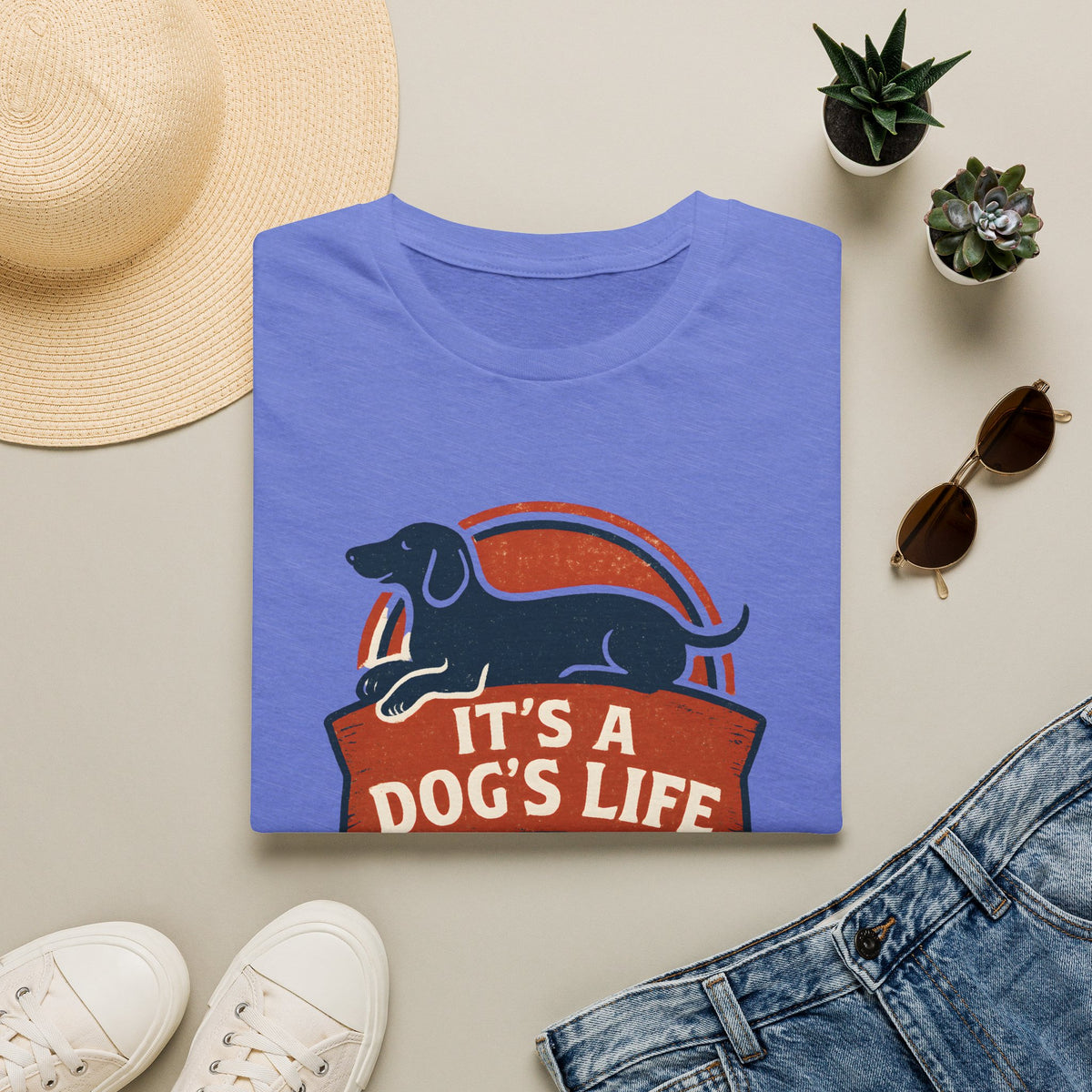 It's a Dog's Life –  Supersoft Unisex T-Shirt