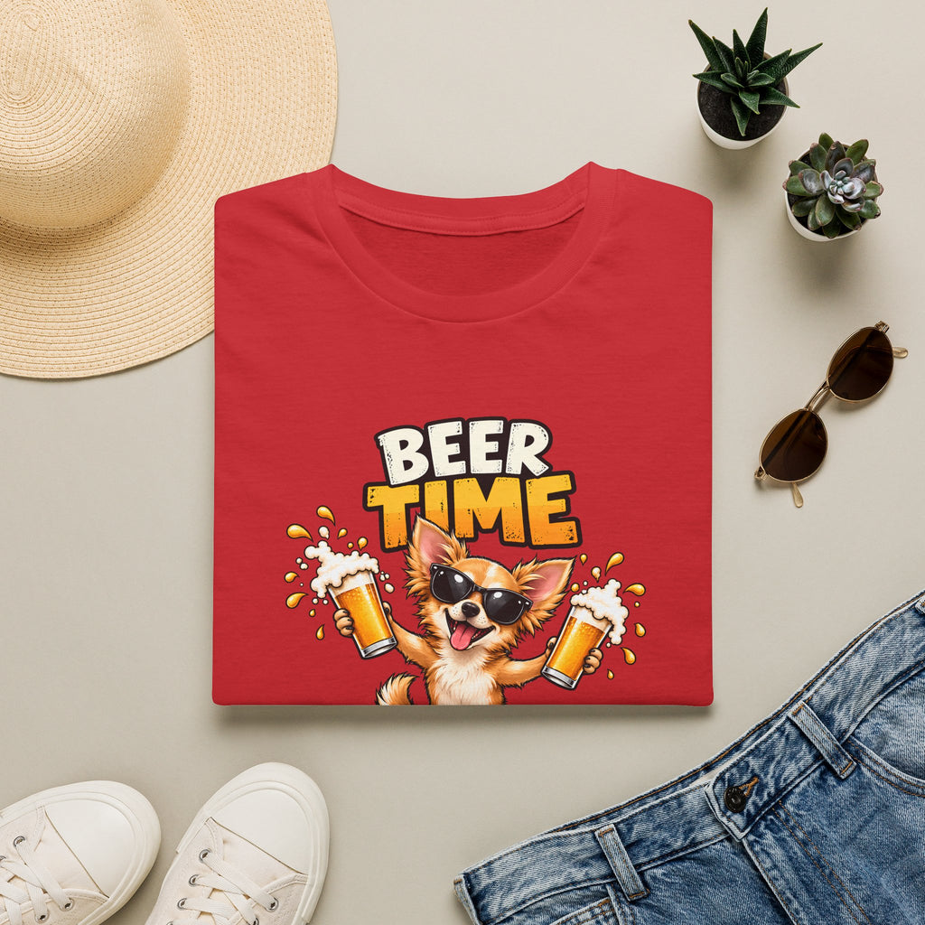 Beer Time, Madafakas! – Chihuahua - Supersoft Unisex T-shirt