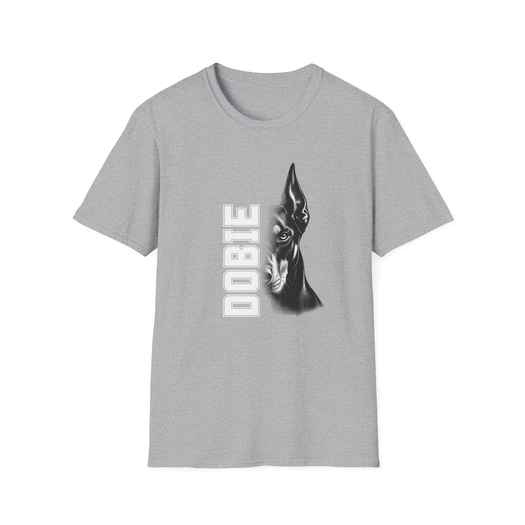 Doberman On Duty - Supersoft Unisex T-shirt