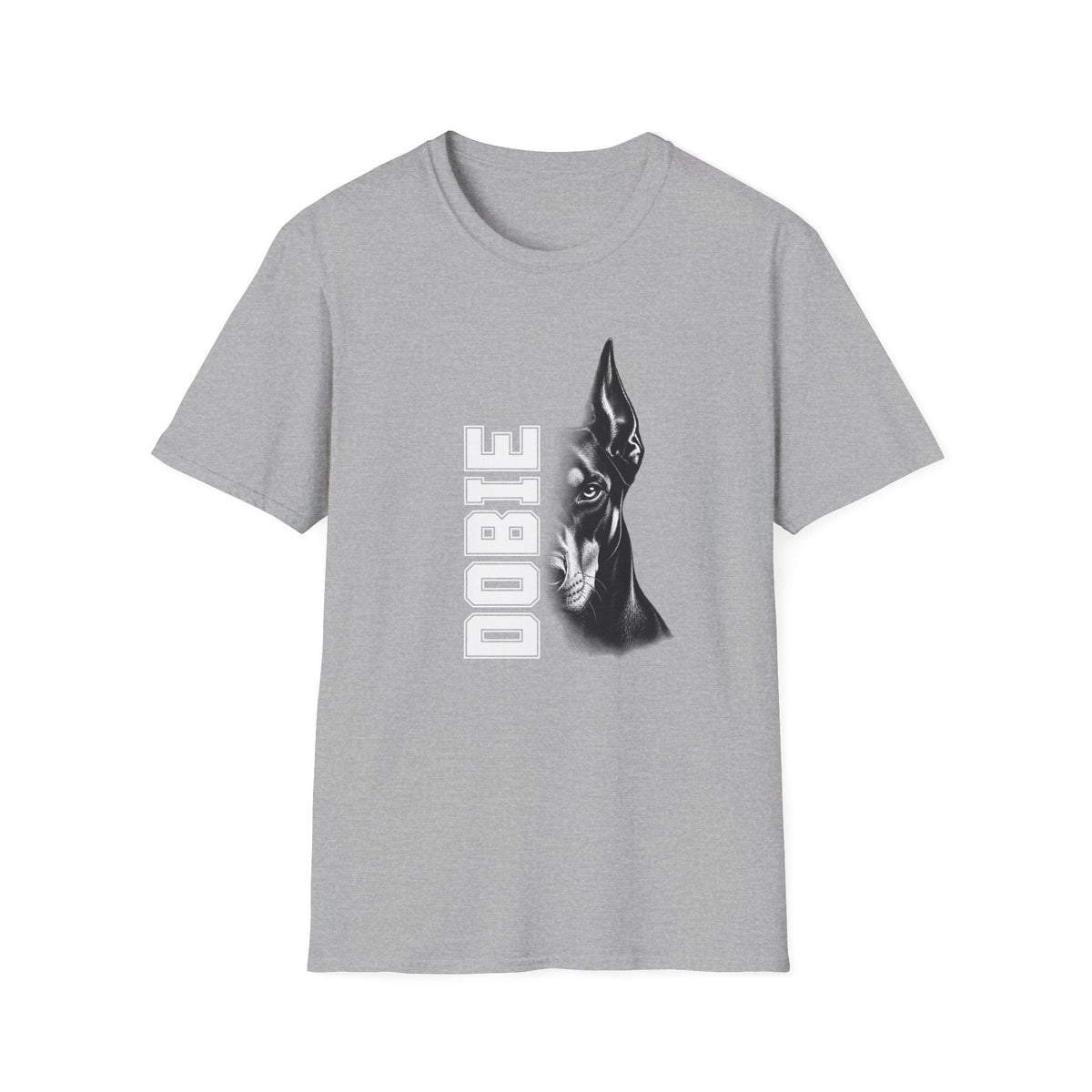 Doberman On Duty - Supersoft Unisex T-shirt
