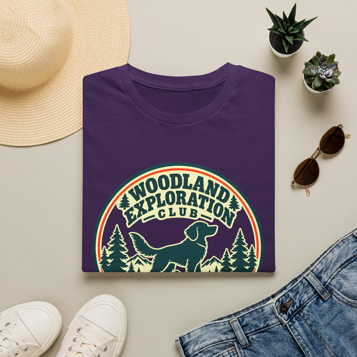 The Woodland Exploration Club - Supersoft Unisex T-shirt