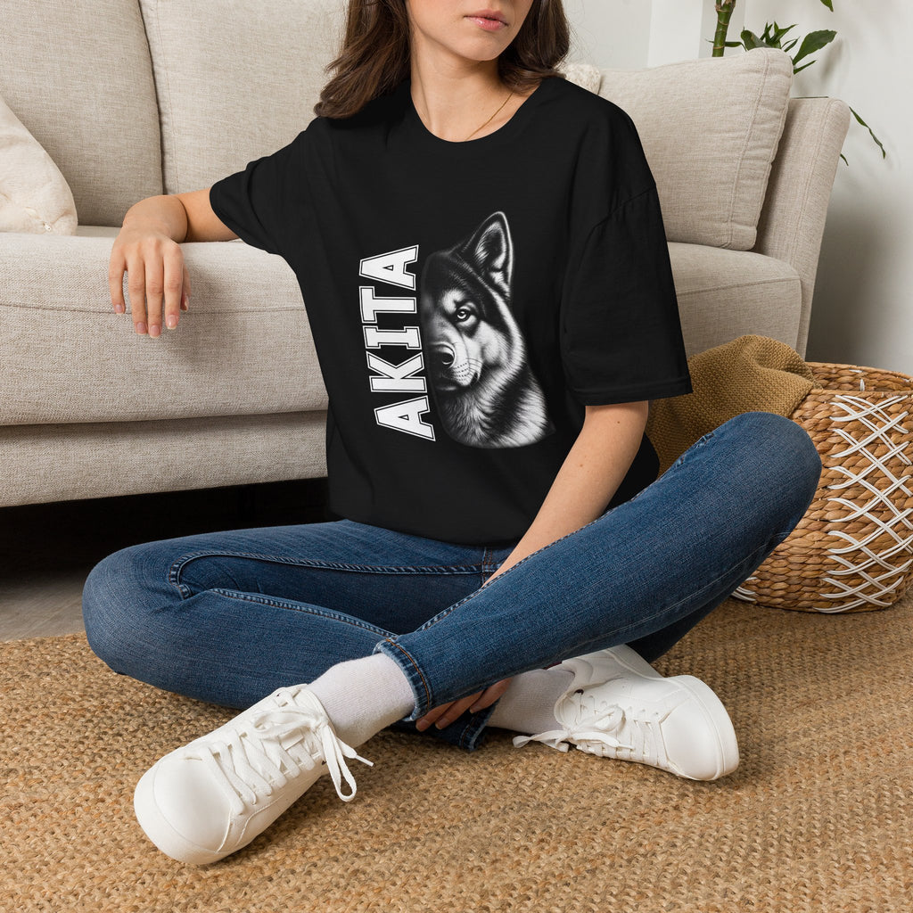 Akita On Duty - Supersoft Unisex T-shirt
