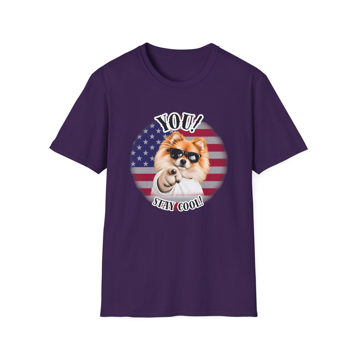 YOU!...Stay Cool! – Pomeranian - Supersoft Unisex T-shirt