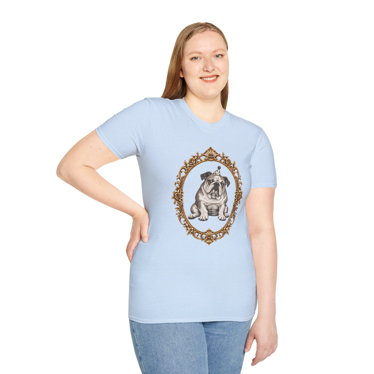 The Reluctant Party Animal – British Bulldog - Supersoft Unisex T-shirt